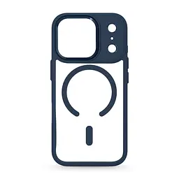 Чехол Apple iPhone 17 Pro, Unit MagSafe, синий, прозрачный, MagSafe, противоударный, магнитный, панель-накладка с поддержкой MagSafe, с поддержкой беспроводной зарядки, TPU+PC, защита всего корпуса, ударопрочный, ArmorStandart (ARM86290)
