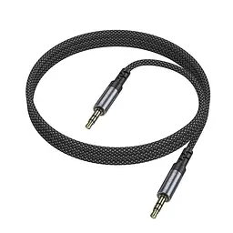Аудіокабель Borofone BL24 Graceful audio cable AUX Сірий - мініатюра 3