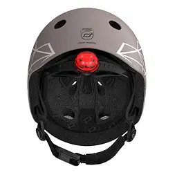Шолом захисний Scoot and Ride з ліхтариком 45-51 см (XXS/XS) сірий - мініатюра 5