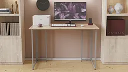 Комп'ютерний стіл Ferrum-decor Ханна 75x120x60 сірий ДСП Дуб Сан-Марино 16мм (FRD-101404) - мініатюра 4