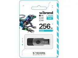 Флешка Wibrand 256 GB Lizard Black USB 3.2 (WI3.2/LI256P9B) - мініатюра 3