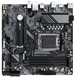 Материнська плата AM5 Gigabyte B650M D3HP, B650, 4xDDR5, Int.Video (CPU), 4xSATA3, 2xM.2, 1xPCI-E 4.0 16x, 1xPCI-E 3.0 1x, Realtek 7.1, Realtek 2.5Gb, 7xUSB3.2/6xUSB2.0, HDMI/2xDP, MicroATX - мініатюра 4
