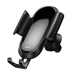 Автотримач Baseus Future Gravity Car Mount Black (SUYL-WL01) [34772] - мініатюра 1