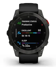 Смарт-годинник Garmin Epix Gen 2 Sapphire - Black Titanium (010-02582-10/11/18) - мініатюра 2