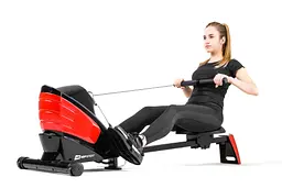 Гребний тренажер Hop-Sport HS-060R Cross червоний  - мініатюра 15