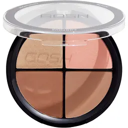 Палетка для контурінгу Gosh Contour'n Strobe Kit 002 (medium) 15 г - мініатюра 3
