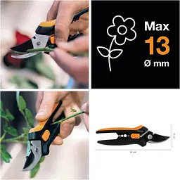 Секатор для квітів Fiskars Solid SP14 (1051601) - мініатюра 5