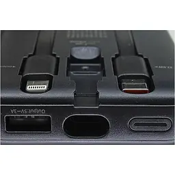 Зовнішній акумулятор Hoco J132 Sabio 10000mAh 22.5W Black [632577] [151682] - мініатюра 7