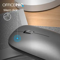 Миша OfficePro M225G Silent Click Wireless Gray [144297] - мініатюра 9