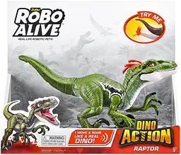 Інтерактивна іграшка Pets & Robo Alive Dino Action Раптор (7172) - мініатюра 5