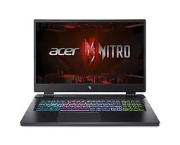 Ноутбук Acer Nitro 17 AN17-41 17.3' QHD IPS, AMD R7-7735HS, 32GB, F1TB, NVD4070-8, Lin, чорний (NH.QL2EU.003)