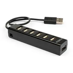 Концентратор Vinga USB2.0 to 7*USB2.0 HUB (VHA2A7) - мініатюра 3