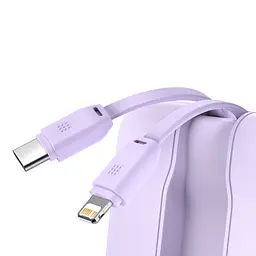 Портативна батарея Powerbank Baseus Elf Digital Display Fast Charge 10000 mAh 22.5W PPJL010005 Purple - мініатюра 4