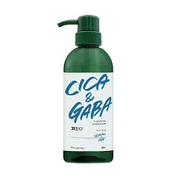 DR.ZERO Cica x Gaba Hair and Scalp Shampoo чоловічий відновлюючий шампунь для догляду за волоссям і шкірою голови, 430 мл