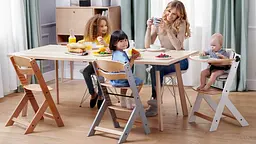 Стільчик для годування KiderKraft Enock Natural - мініатюра 5