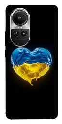 Чохол Demsky Серце України для Oppo Reno 10