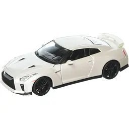 Автомодель Bburago Nissan GT-R 1:24 Metallic White (18-21082) [119115] - мініатюра 2