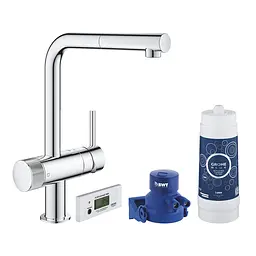 Змішувач для кухні з фільтром Grohe Blue Pure Minta 30382000, Хром