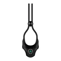 Ерекційне віброкільце-ласо Nexus Forge Vibrating, 15 см (чорний)