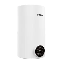 Водонагрівач Bosch Tronic 4000T 50 л, 1500 Вт, "сухий" ТЕН, вертикальний, Slim, білий (7736507575) - мініатюра 2