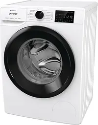 Пральна машина Gorenje фронтальна 9 кг 1400 A+++ 545 см дисплей інвертор пара Wi-Fi білий - мініатюра 2