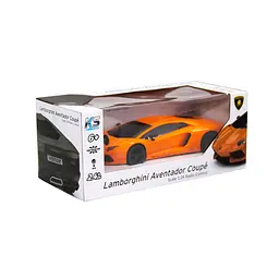 Автомобіль на радіокеруванні LAMBORGHINI AVENTADOR LP 700-4 KS DRIVE 124GLBO світяться фари - мініатюра 10