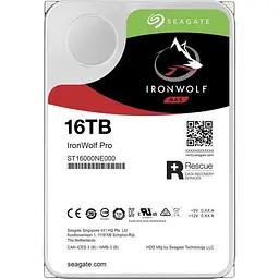 Жорсткий диск Seagate IronWolf Pro 16 TB 3.5 (ST16000NE000)_REF