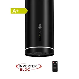 Витяжка пристінна PERFELLI DESIGN RICCO 35 NERO SILENZIO