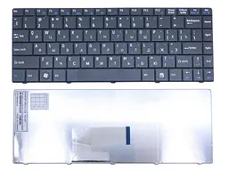 Клавіатура для MSI CX420, CX420MX, X350, X360, X370 (RU black). (V111822AK1). Оригінал.