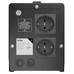 Стабілізатор nJoy Alvis 2000 AVR 2 розетки (AVRL-20002AL-CS01B) - мініатюра 4