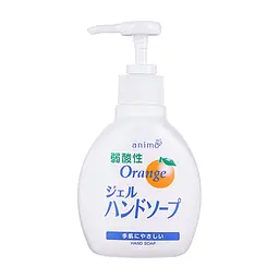 Рідке мило Rocket Soap Weak Acid Gel Hand Soap pH-збалансоване Апельсин 200 мл (4571113806941)