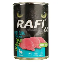 Вологий корм для стерилізованих котів Dolina Noteci Rafi cat з тунцем, 400 г (DN239-303848) - мініатюра 2