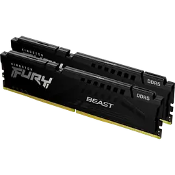 Оперативна пам'ять Kingston Fury 32GB (2x16GB) DDR5 5600MHz Beast Black (KF556C40BBK2-32)