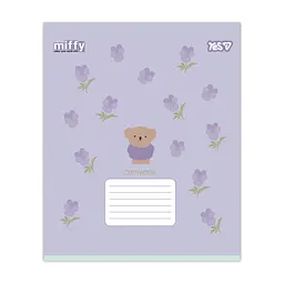 Зошит Yes Miffy Flowers А5 12 аркушів клітинка (768708), в асортименті - мініатюра 2