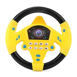Кермо Кмітливий шофер WToys, 71798, озвучене українською мовою, з музичними та світловими ефектами