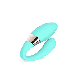 Вібратор для пар Lelo Tiani Harmony, 9 см (бірюзовий) - мініатюра 5