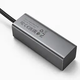 USB-хаб Veron H4A 4-в-1, USB-A на 4 USB-A, USB 2.0, 480 Мбіт/с, кабель 1 м - мініатюра 6