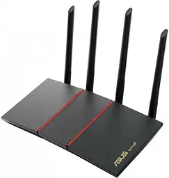 Wi-Fi маршрутизатор Asus Black - мініатюра 2