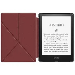 Обкладинка Ultra Slim Origami BeCover для Amazon Kindle Paperwhite 11th Gen. 2021 Red Wine (707222) - мініатюра 2