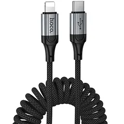 Дата кабель Hoco X121 Nuevo Type-C to Lightning 27W 1.5 м Black