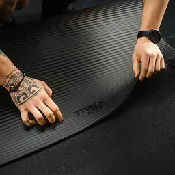 Коврик для йоги Trex Sport TX-019NGM NBR 1см 190х80 чорний - мініатюра 13