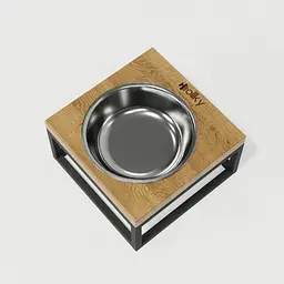 Hollky Base Solo S — миска на підставці для котів і маленьких собак (1 × 0,45 л) - мініатюра 4