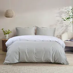 Постільна білизна сатин premium 300ТС Lotus Home - Florida сірий сімейний - мініатюра 2