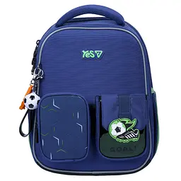 Рюкзак шкільний  ортопедичний шкільний каркасний Yes Football Fan H-100S - мініатюра 2