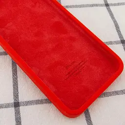 Чохол Silk Square Full Camera Protective (AA) NO LOGO для Apple iPhone XR (6.1") Червоний / Red - мініатюра 2