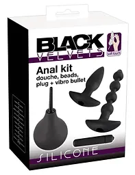Набір анальних іграшок Orion Black Velvets (чорний) - мініатюра 8