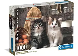 Пазл Clementoni High Quality Collection: Милі кошенята (High Quality Collection - Lovely Kittens Puzzle - 1000 pcs.), 1000 ел. (39943)