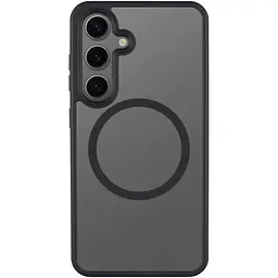 Чохол Epic Metal Buttons with MagSafe для Samsung Galaxy S25 Edge Black [141794]