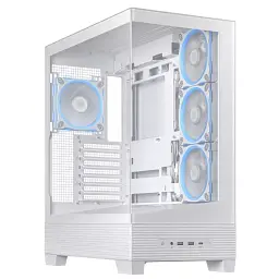 Корпус для ПК ASUS A31 Plus White Tempered Glass (90DC00R3-B19000)