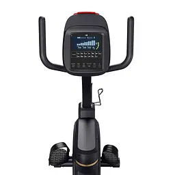 Горизонтальний велотренажер Hop-Sport HS-5000L Ranker чорно-золотистий - мініатюра 3